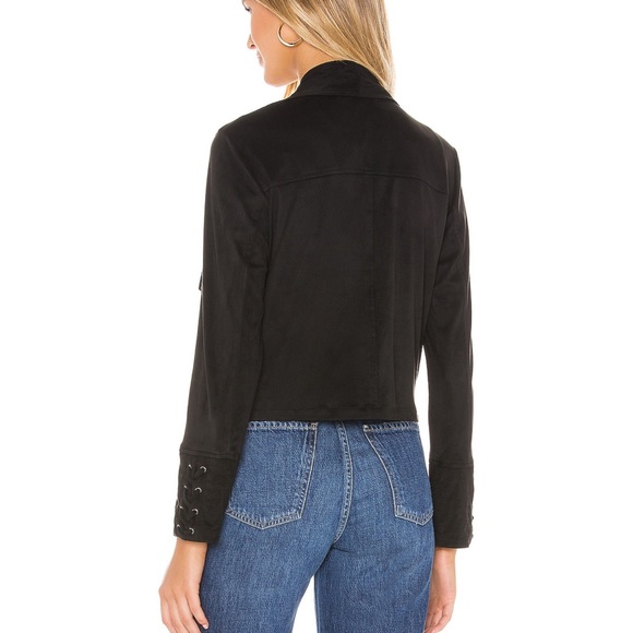 JACK by Steve Madden Flip the Stitch Faux Suede Jacket - Picture 3 of 8